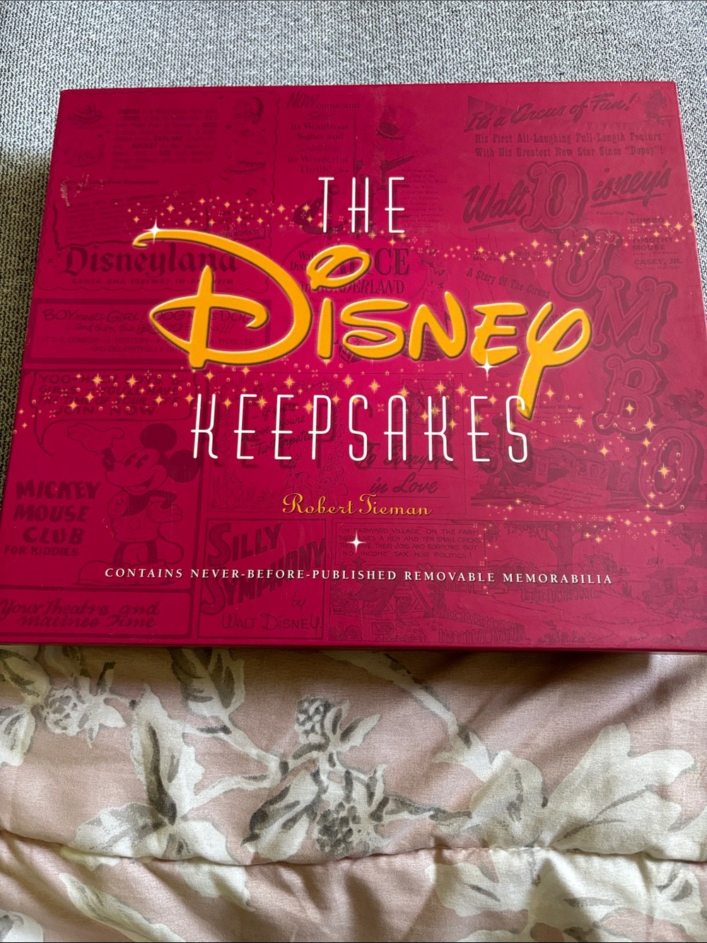 Vintage Disney Keep Sake hard cover book from 2005!